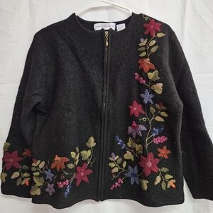 Marisa Christina Zip up Sweater